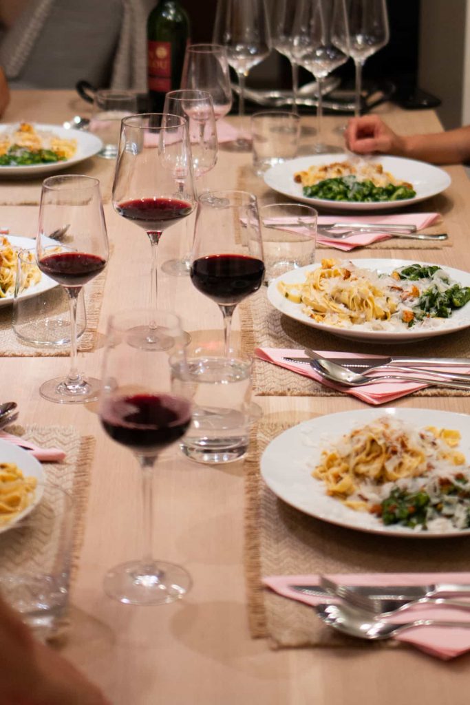 A dinner party hack - pasta making night, not a dinner party.