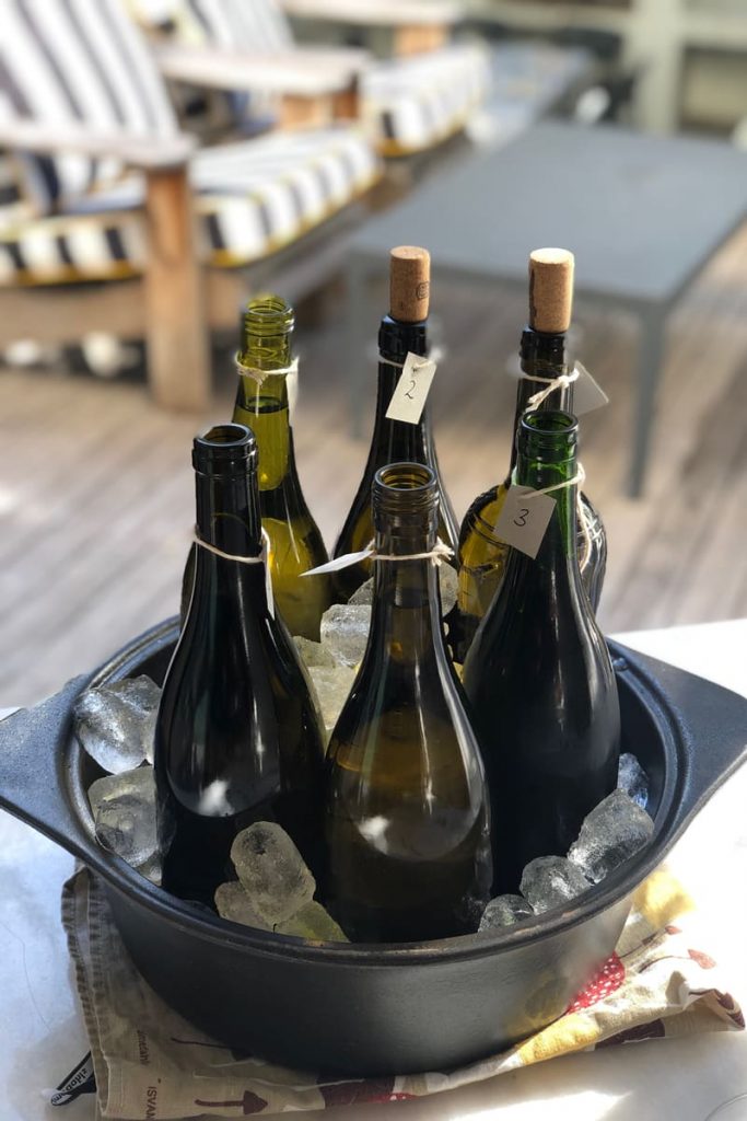 collection of wine together in a pot