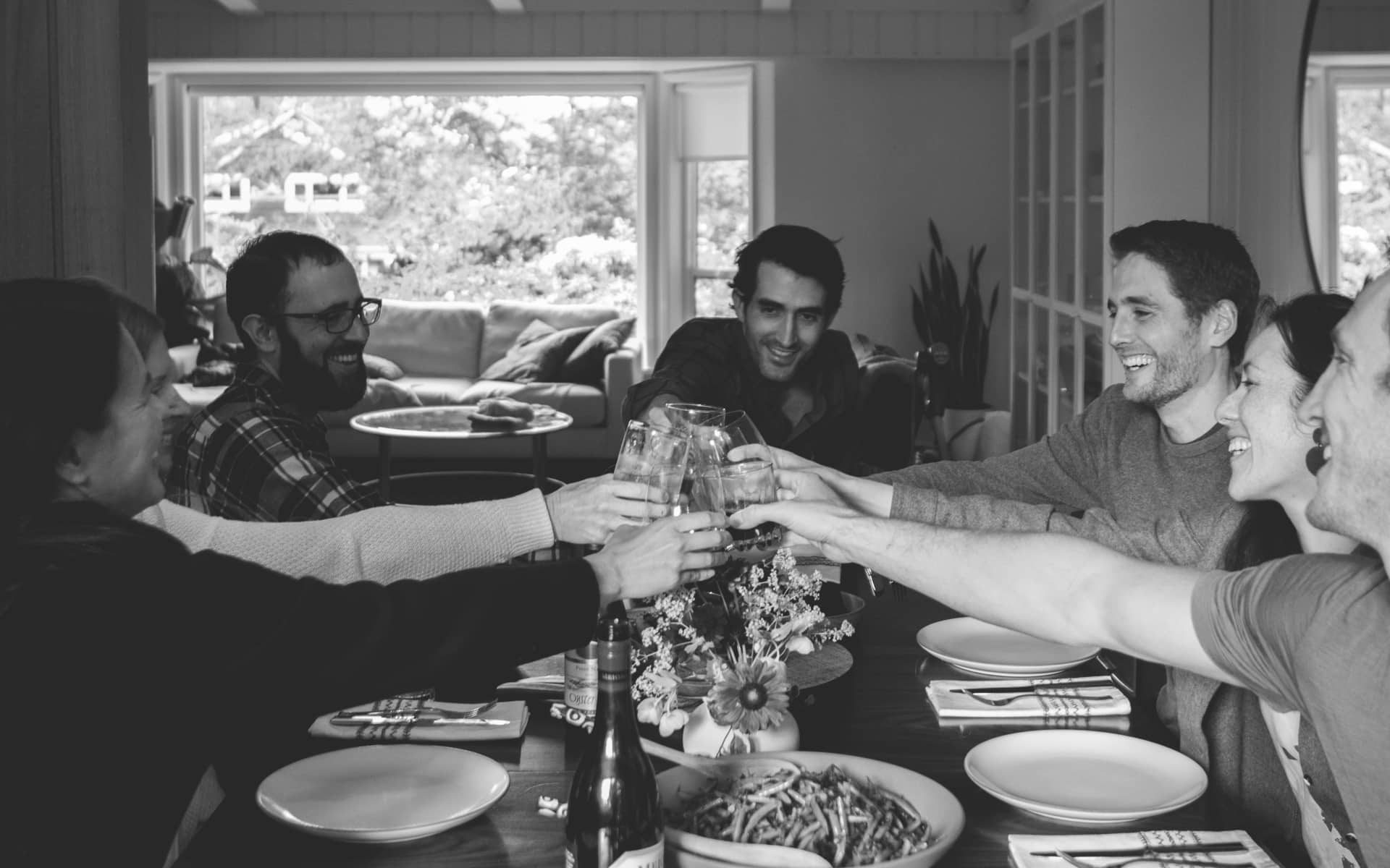 Feed My Friends - A dinner party blog, hero image.